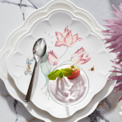 Butterfly Meadow Square Accent Plates - Set of 4
