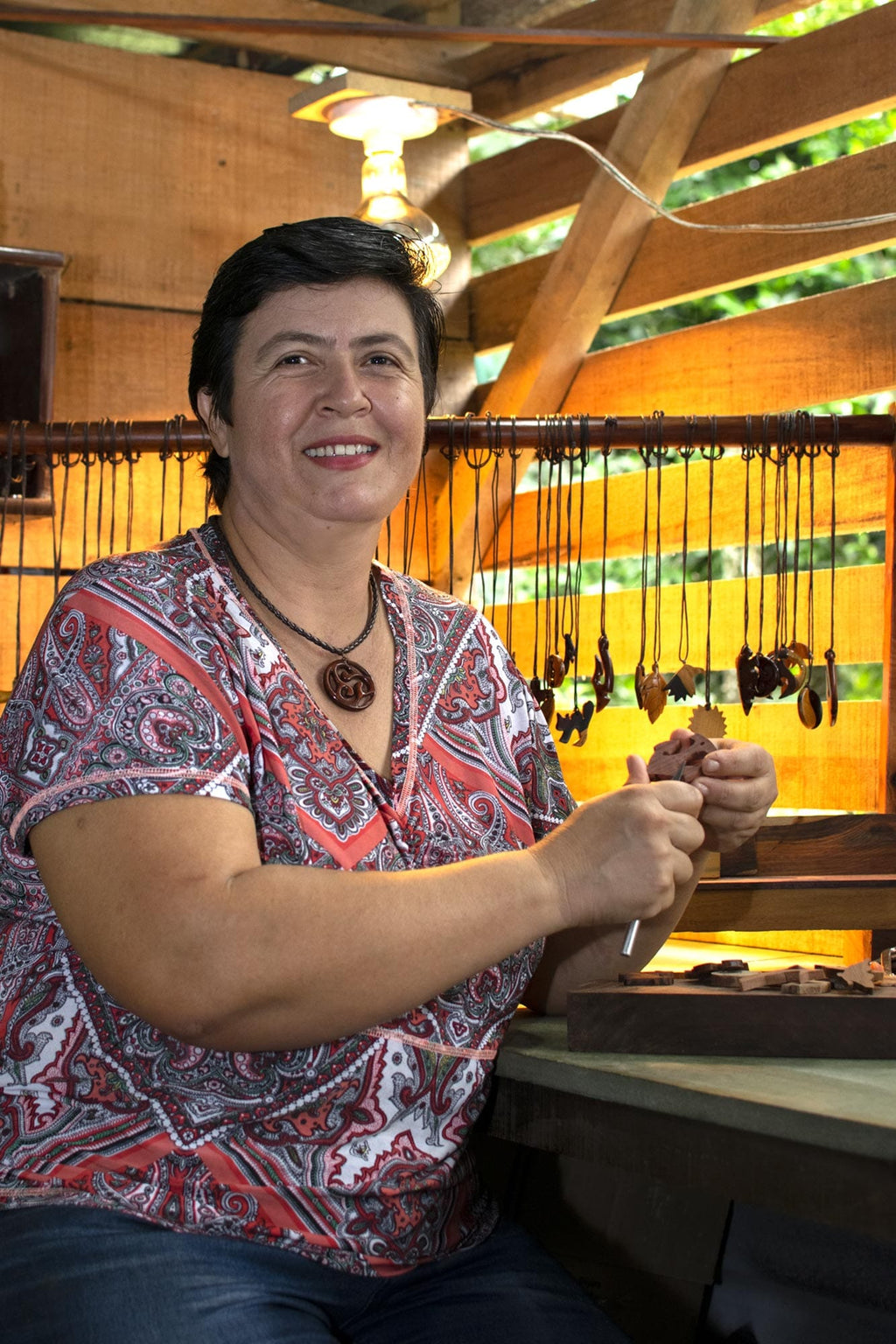 Hand Carved Turtle Necklace - Turtle Time