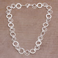 925 Sterling Silver Modern Chain Necklace - Stellar Rings