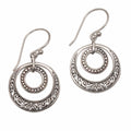Sterling Silver Dangle Earrings - Dreamy Wanderer