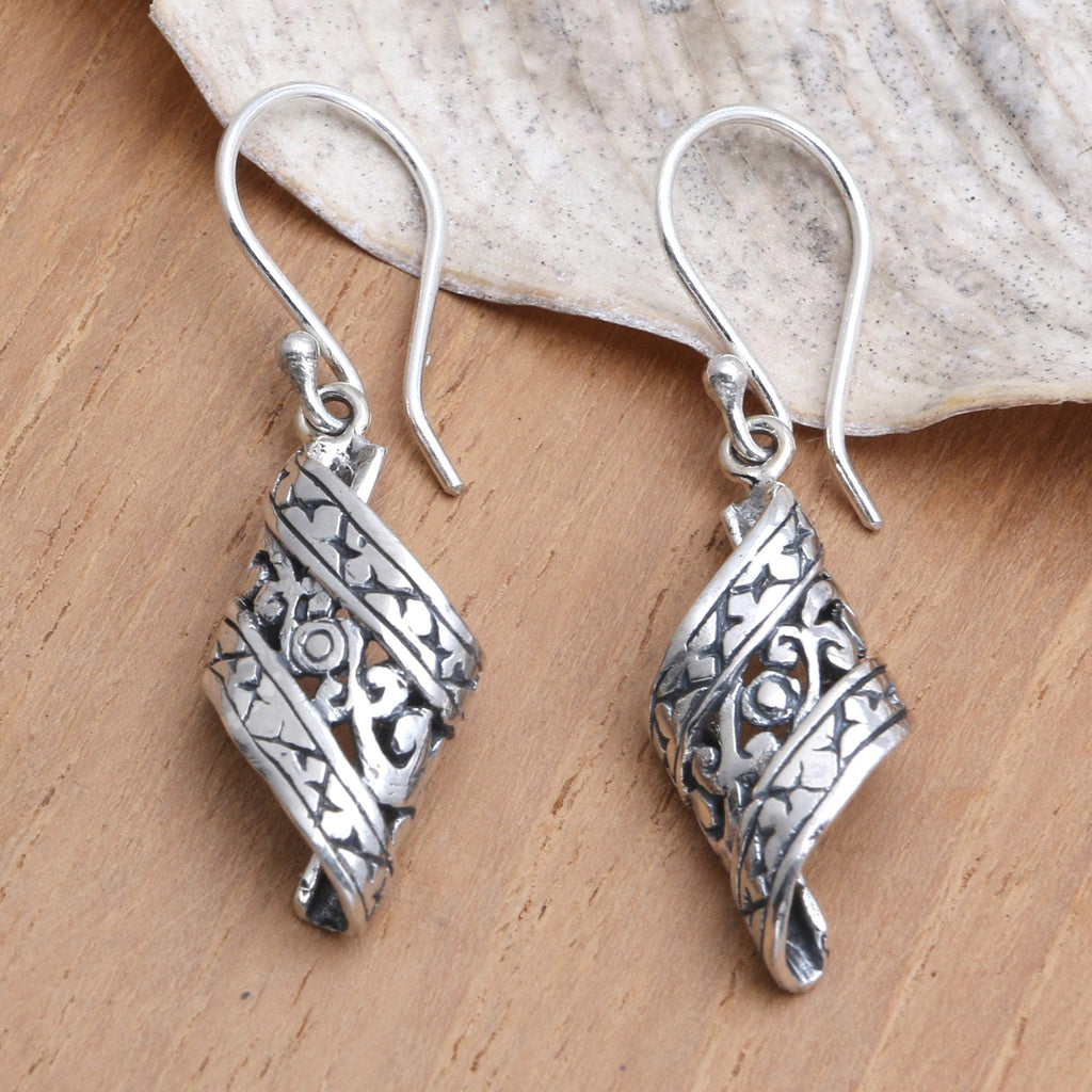 Sterling Silver Dangle Earrings - The Great Curve