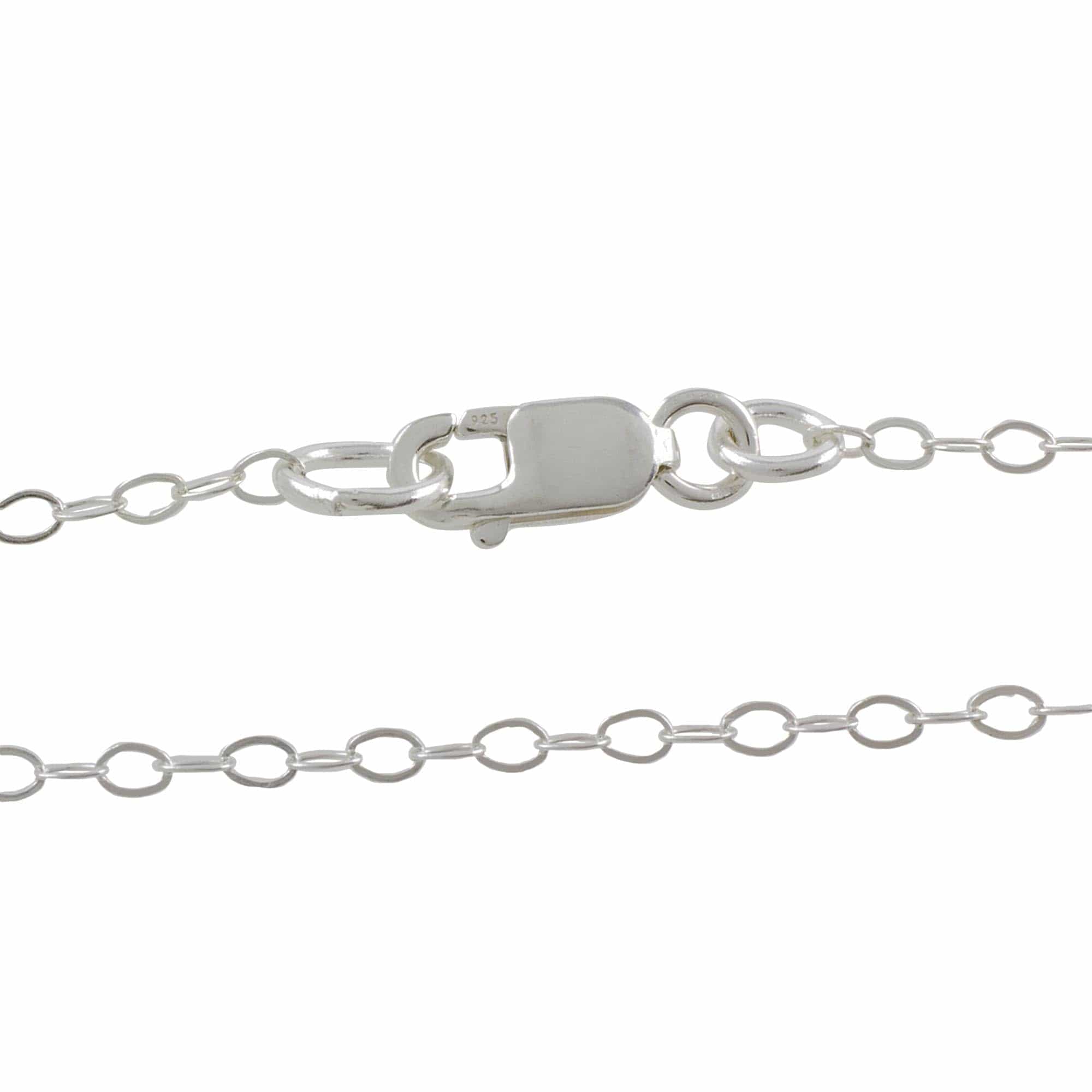 Sterling Silver Modern Bar Pendant Necklace - Linear Modern