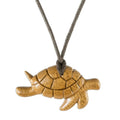 Hand Carved Turtle Necklace - Turtle Time